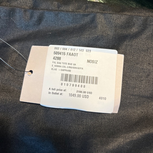 YVES SAINT LAURENT tote bag - Picture 3 of 3